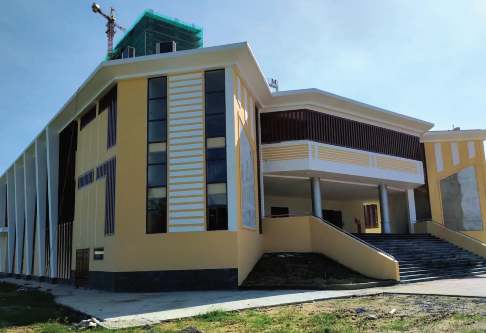 Nhà văn hoá quận Sơn Trà do Đinh Tuấn thi công